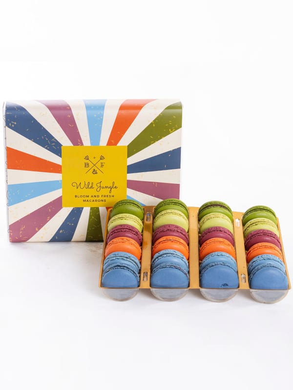 Wild Jungle Macarons (24'lü) — görsel 1